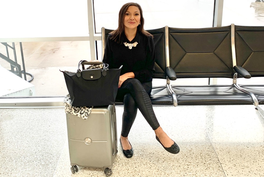 Why Spanx Faux Leather Leggings Are the Newest Travel Fashion Must-Have